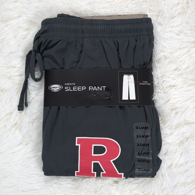 Mens Concept Sports Rutgers Scarlet Knights Chroma Knit Sleep Pants Charcoal XL