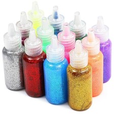 Bright Creations Glitter Glue for Crafts  Glue Pens - Easy-Squeeze Washable ...