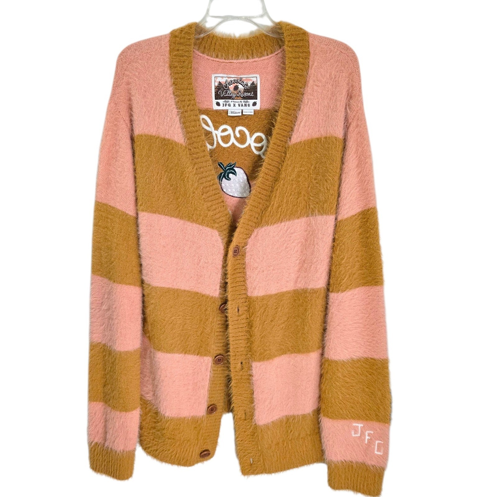 Vans Vault x JFG Fuzzy Cardigan Chocolate Valley Resort Cora