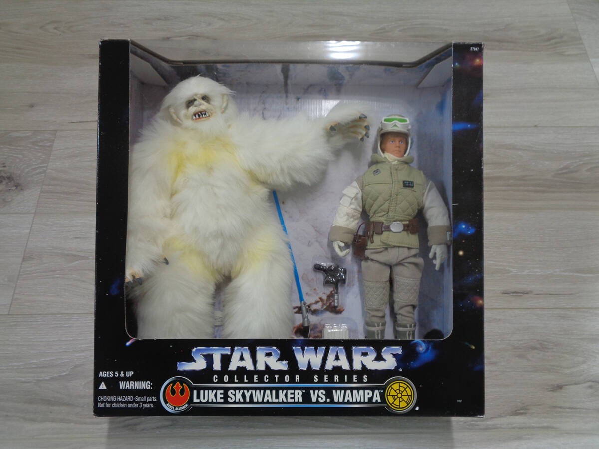 Star Wars Luke Skywalker vs Wampa 12 Kenner 1997 Vintage New