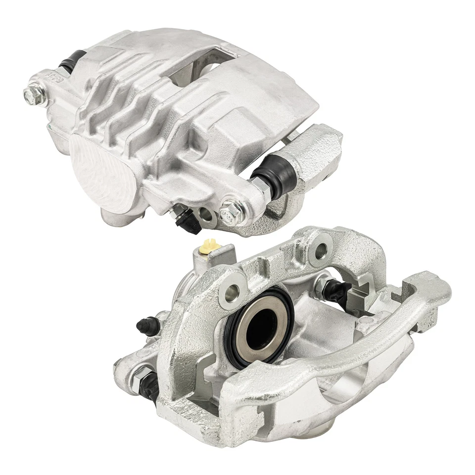 Pair Rear Brake Calipers with Bracket For 2001-2002 Chevrolet S10 All Engines Foto 2 de 4