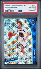 2020 PANINI REVOLUTION COSMIC #107 NICO MANNION ROOKIE RC /100 PSA 10