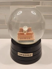 San Francisco Museum of Modern Art Building SFMOMA Fog Dome 5" Snow Globe MOMA
