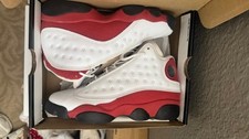 Jordan 13 Retro Red Flint, Boys Size 4.5 Fits Ladies 6/6.5