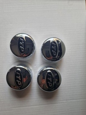 ITP Chrome Nabendeckel Set C110BX 4x Nabenkappen Metall verchromt