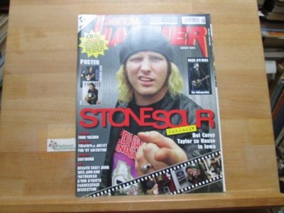 Metal Hammer August 2006 Stone Sour Iron Maiden Trivium Heaven Shall Burn Corey