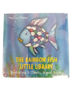 The Rainbow Fish Little Library featuring 9 classic board books Marcus Pfist...