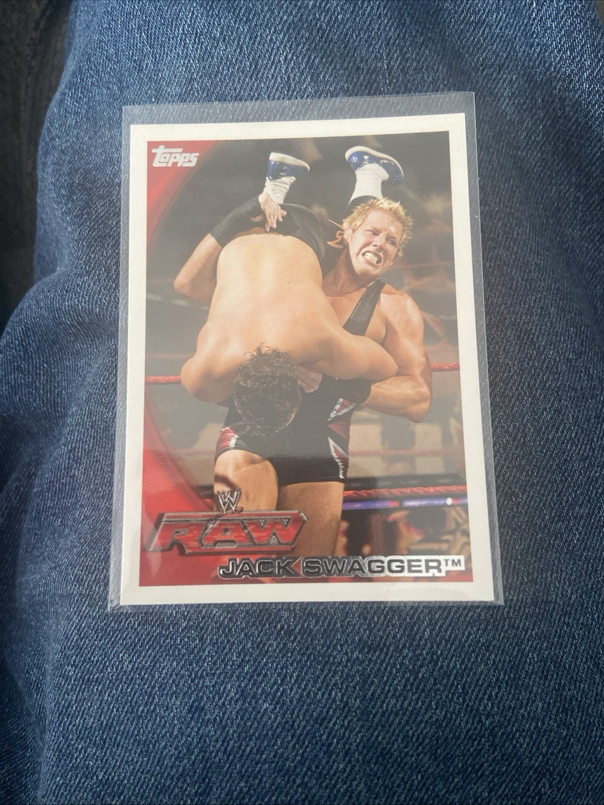2010 TOPPS  WWE  - Jack Swagger  - #48