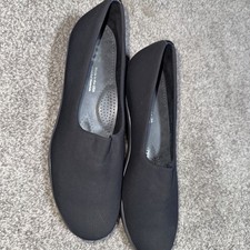 SAS Women  s Bliss Slip On Wedge Black 9.5N