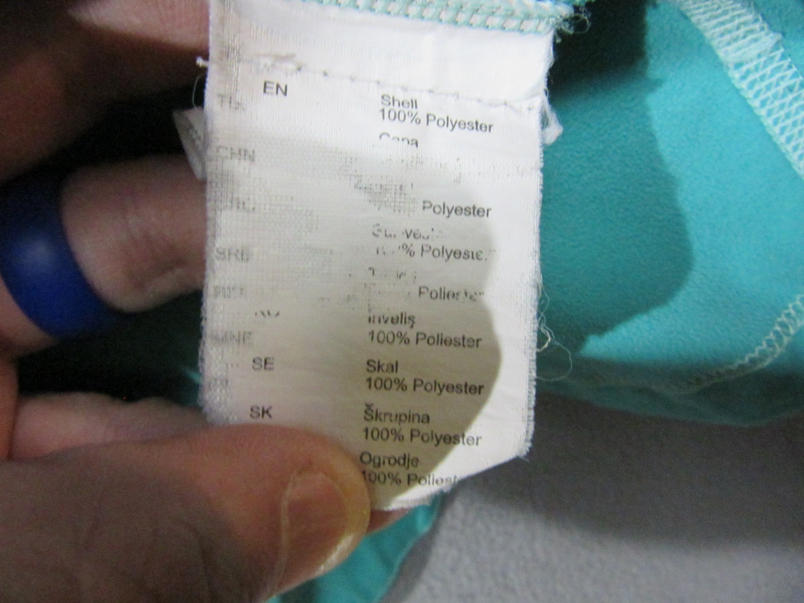 Helly Hansen Training Jacket Womens Small Aqua Bl… - image 7