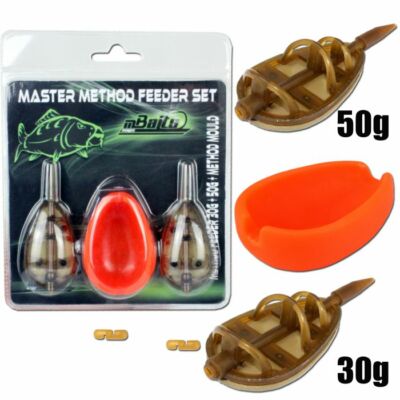 Angel Berger Magic Baits Master Method Feeder Set Medium Feederkörbe Futterkorb 