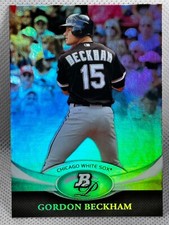 2011 Bowman Platinum 41 Gordon Beckham Holo Chicago White Sox Baseball Card