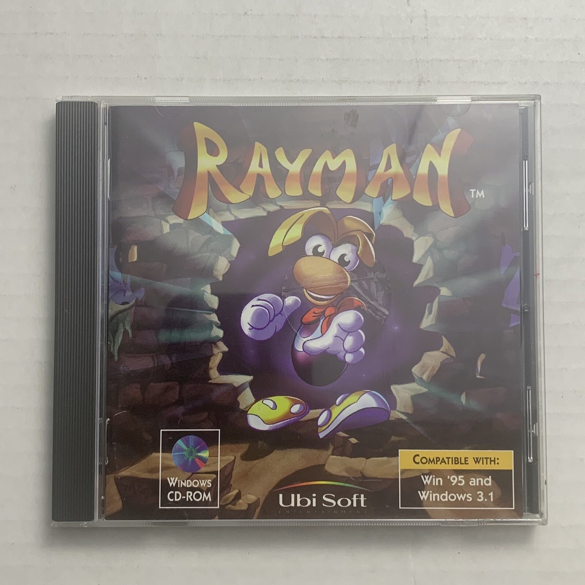 RAYMAN Windows 初代レイマン A&P PCゲーム CD-ROM Rayman (Windows PC CD-ROM, 1995) Ubi Soft Disc Only - VGC | eBay