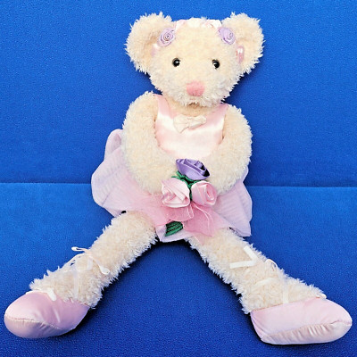 RUSS BERRIE TEDDY ARIELLA 45 CM A TIME TO DANCE STOFFTIER BEAR KUSCHELTIER