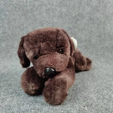 Chocolate Lab Puppy Dog Plush Wishpets Reilly Vintage 16" Stuffed Animal Toy New