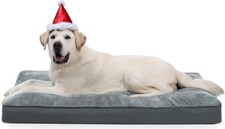 Dog Crate Bed Waterproof Deluxe Plush Dog Beds with Removable Washable Cover ...