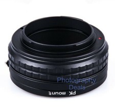 Adjustable Focus Helicoid Macro Tube Adapter for Pentax PK K Lens to for Sony E