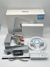 Nintendo Wii Video Game Console RVL-001 White Bundle