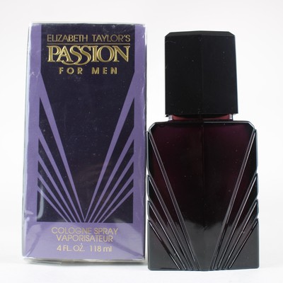 Elizabeth Taylon's Passion For Men COlogne Spray Vaporisateur 4FL.OZ. 118 ml