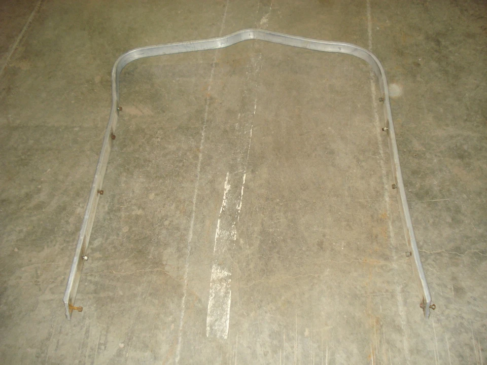 Arctic Cat Panther 399 Kohler 1970 parachoques delantero envolvente de aluminio (doblado) Foto 4 de 4