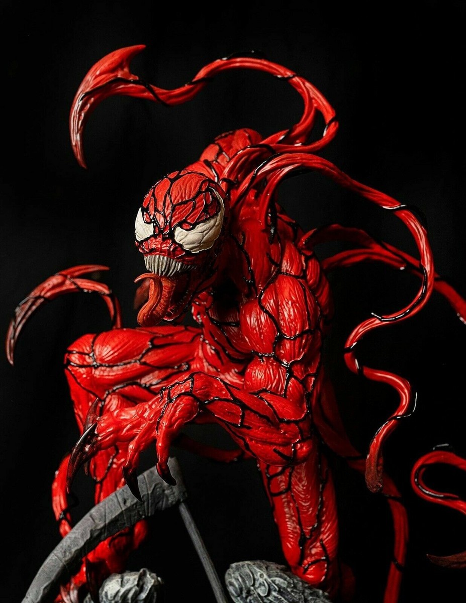 CARNAGE ex diorama Custom statue 1/4 scale Nt Spider man Rare +