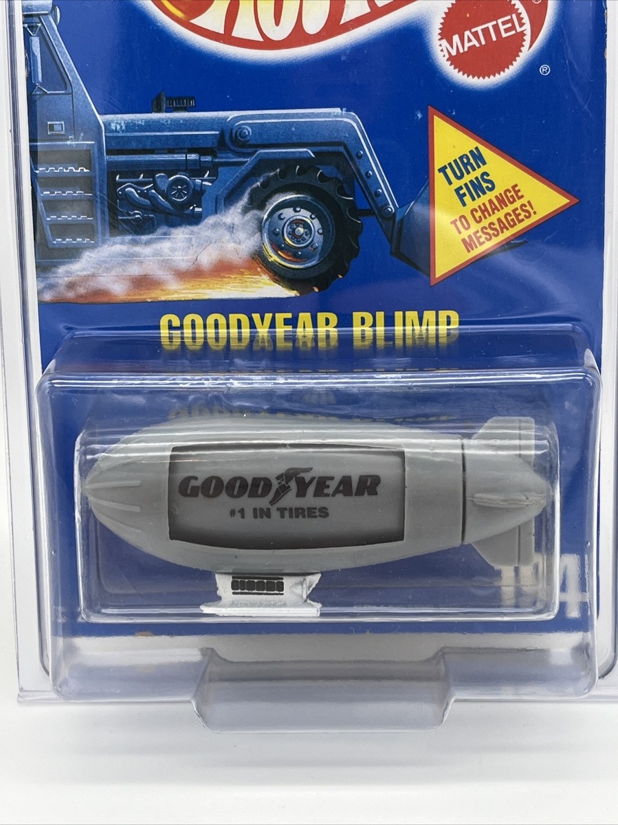 Hot Wheels Blimp ホットウィール　ブリンプ　ダイキャスト 1991 Hot Wheels Goodyear Blimp Collector #194 Mattel Die Cast