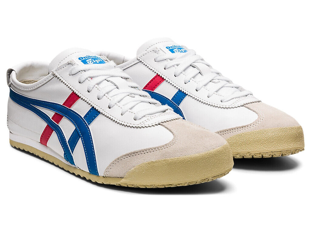 Onitsuka Tiger MEXICO 66 WHITE BLUE 1183C102 100 US 4-14 Sneakers ...