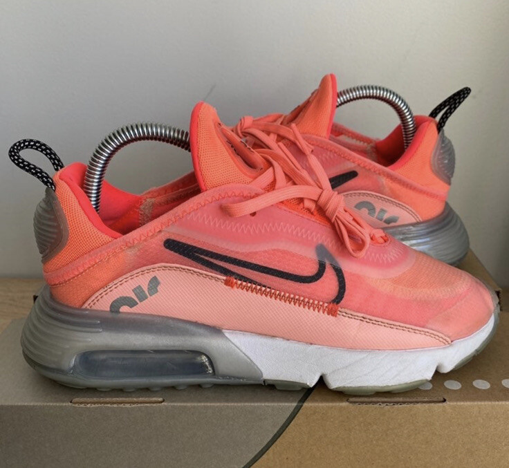 Nike Air Max 2090 CT7698-600 Lava Glow Black Women Running Casual