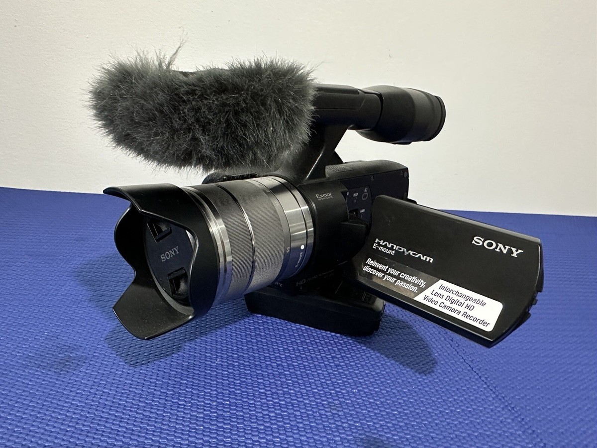 Nex Vg20 Camcorder With Interchangeable Lenses Vg20 Sony Handycam