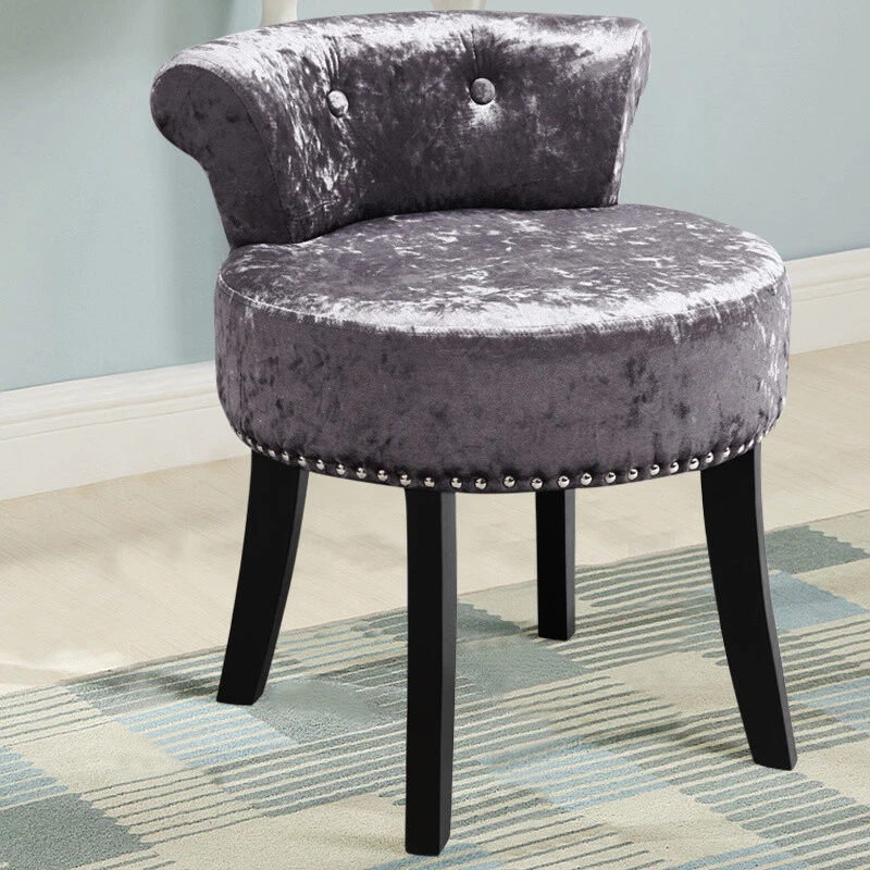 Grey 2024 vanity bench