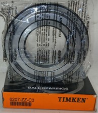 1 NEW TIMKEN 6207-ZZ-C3 35X72X17MM DEEP GROOVE BALL BEARING NIB  MAKE OFFER  