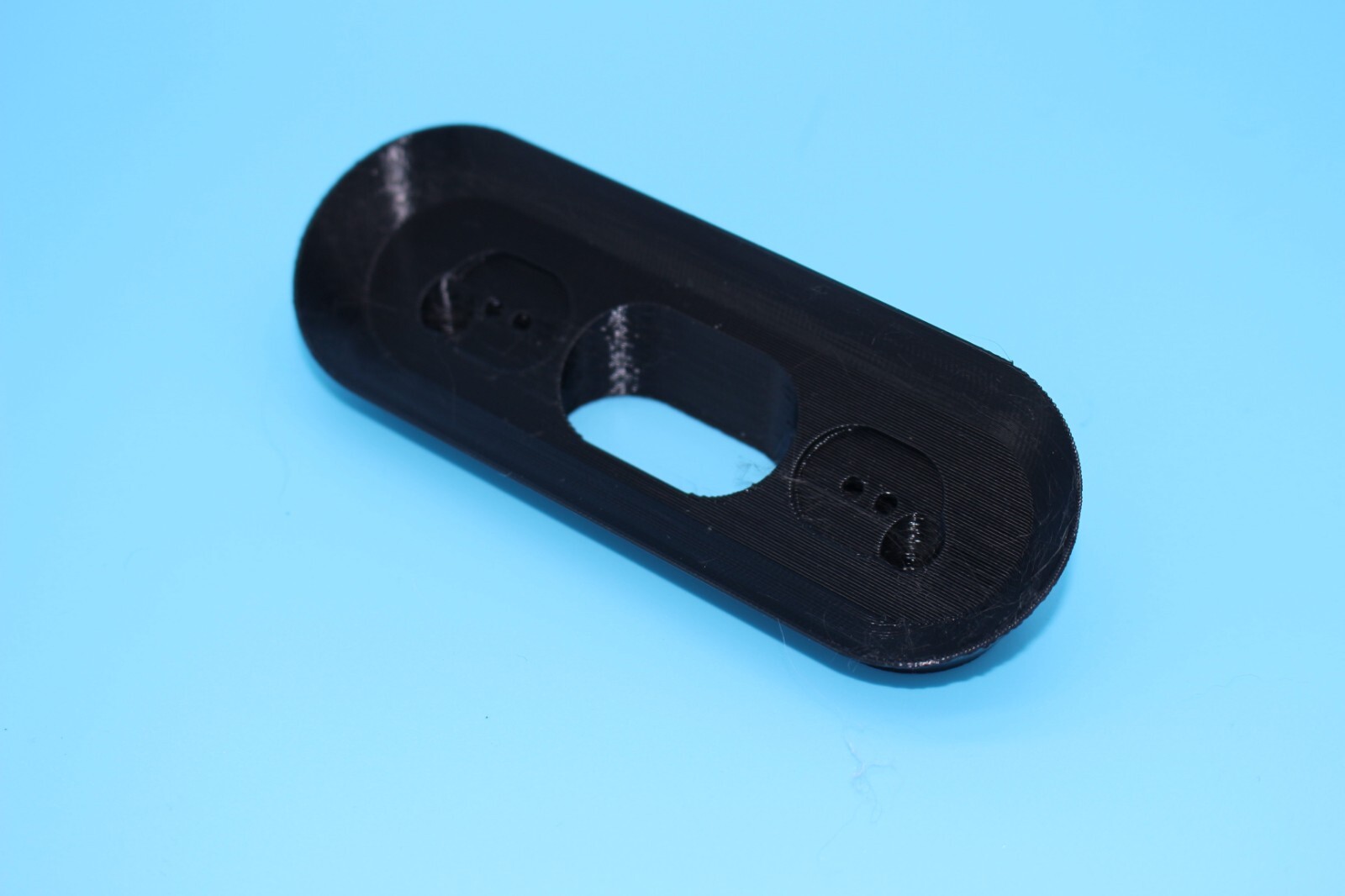 Black 30° Angle Mount Bracket for Nest Hello Video Doorbell