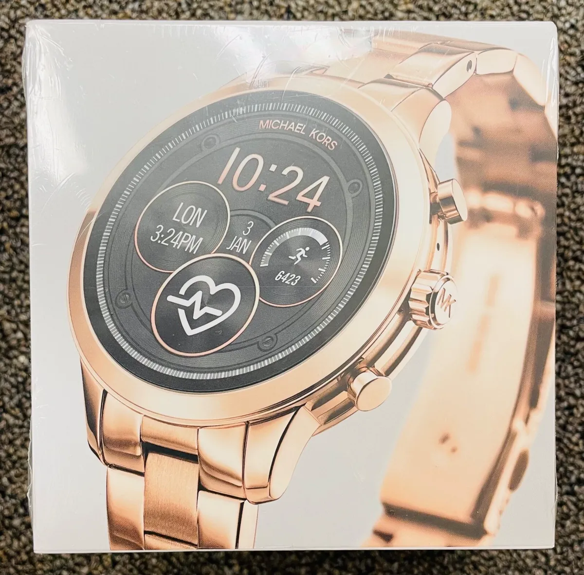 Michael Kors Access Womens Sofie Rose GoldTone Stainless Steel Bracelet  Touchscreen Smart Watch 42mm  Macys