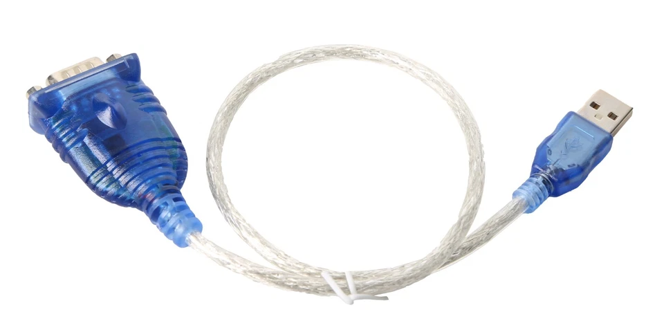 Box of 10 1.5ft (0.46m) USB to DB9 Serial RS232 Adapter Cables (New) - Image 2 of 4