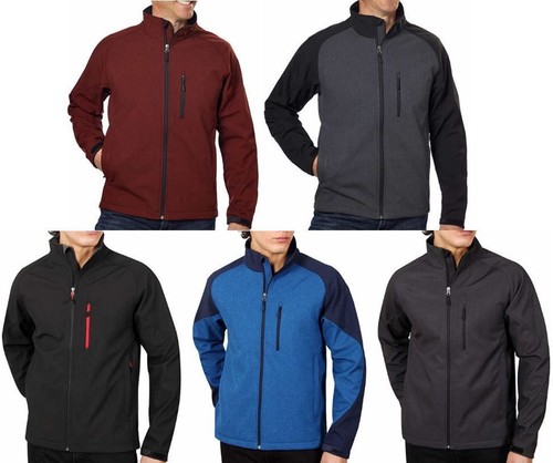 Kirkland Signature Mens Jacket Medium 3-Layer Structure,blue Heather,M