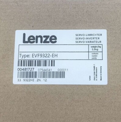 EVF9322-EH NEW LENZE EVF9322EH SERVO INVERTER