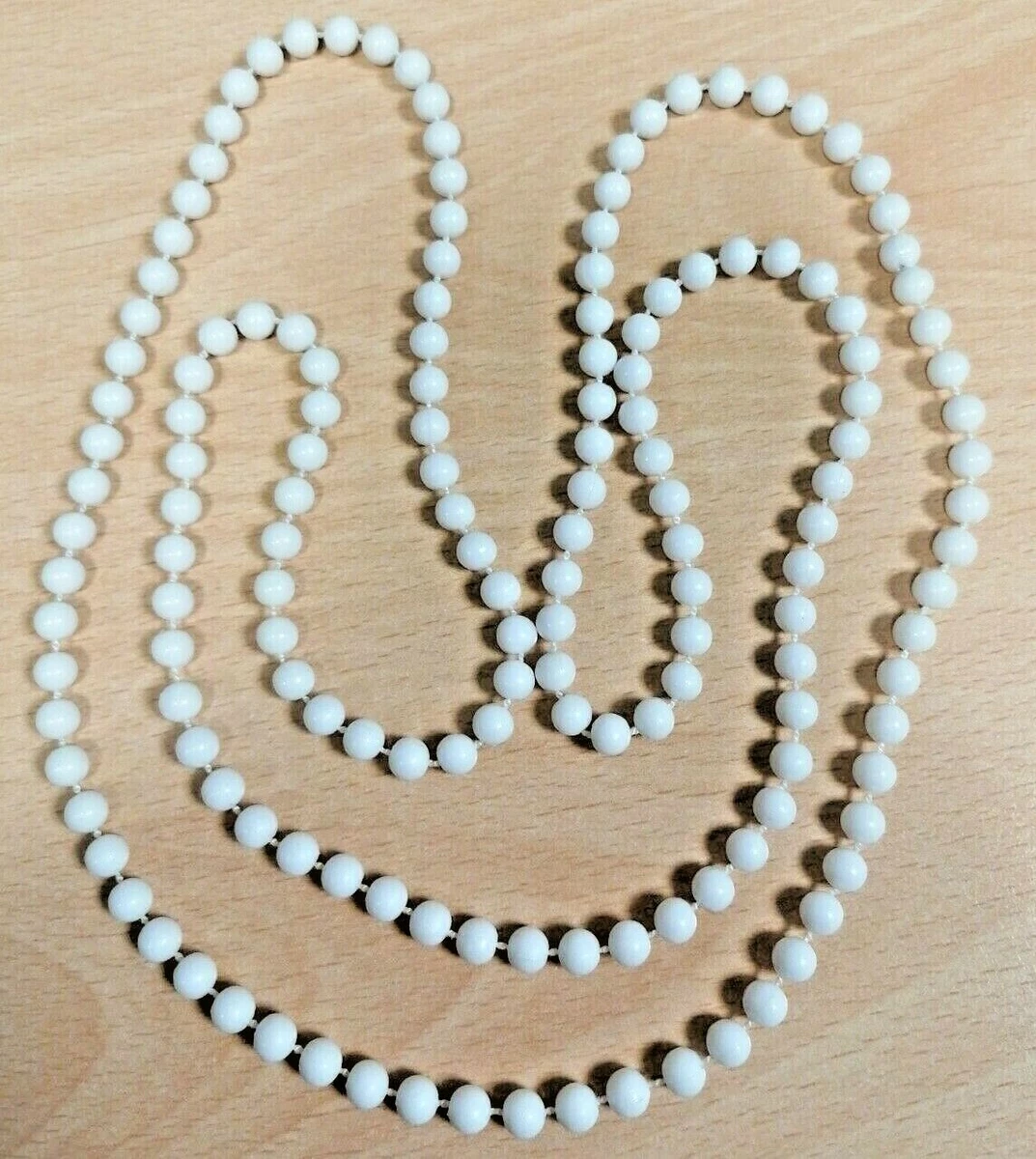Small white hotsell bead necklace
