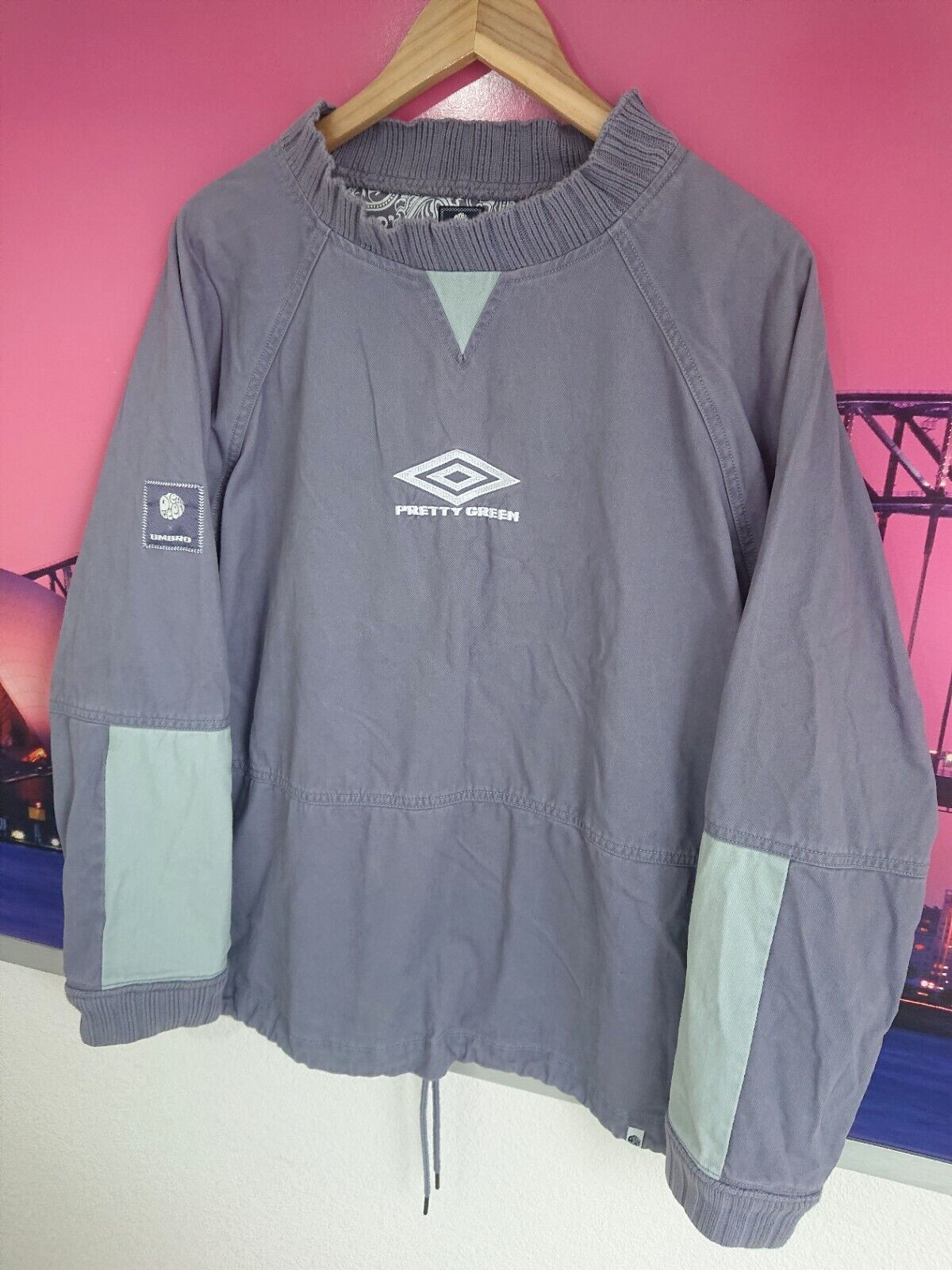 Pretty Green X Umbro Drill Top RARE | Large / XL | Liam Pretty Green X Umbro Drill Top RARE | Large / XL | Liam