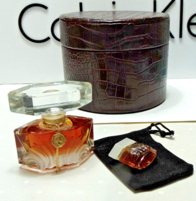 VTG CAESARS WOMAN   Extravagant Perfume DAB ON CRYSTAL 1 fl oz BOTTLE + BONUSES