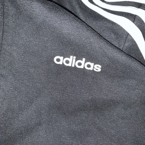 Adidas Black Full Zip Track Jacket Youth Kids Size M - Picture 3 of 6