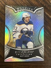 2023-24 UD Black Diamond Hockey Matt Savoie Exquisite Collection Rookie RC /399