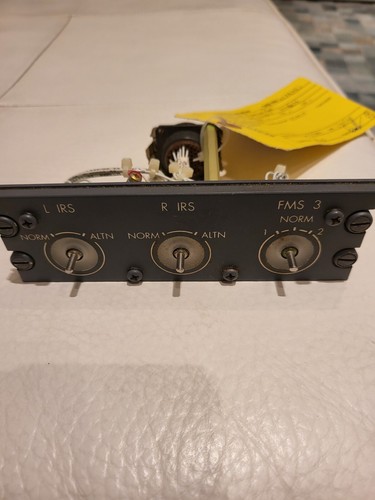 604-51586-7 Bombardier 604 IRS Reversion Panel As Remove