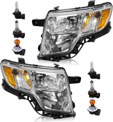 Headlight Assembly Compatible with Ford Edge 2007 2008 2009 2010 Limited SE SEL