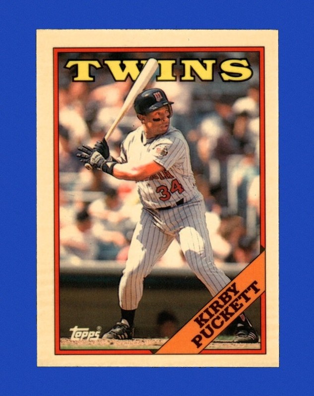 1988 Topps Tiffany Set-Break #120 Kirby Puckett NM-MT OR BETTER *GMCARDS*