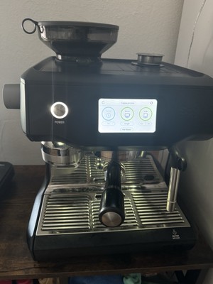 Sage Oracle Touch schwarz SES990BTR Espressomaschine schwarz 