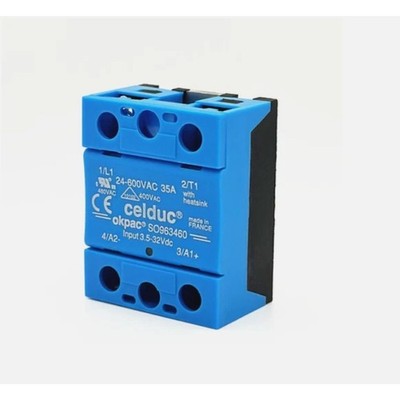 1PCS  NEW FOR CELDUC solid state relay SO963460 24-600VAC/35A/3.5-32VDC