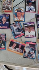 Topps Donruss Score Vintage MLB Baseball Card Lot 9 Cards Angels Yankees Indians
