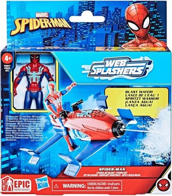 Hasbro Marvel Spider-Man Epic Hero Series Web Splashers 4'' Action Figure