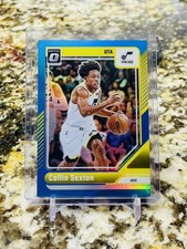 2024-25 Donruss Optic - Collin Sexton - Aqua Prizm /225 Utah Jazz