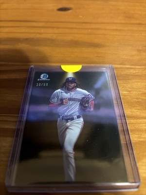 2024 Bowman - Bowman Spotlights James Wood #BS-4 Gold Refractor /50 (RC)